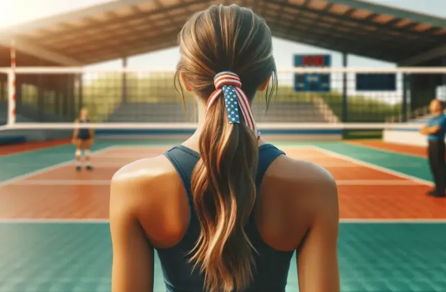 volleyball hair ties