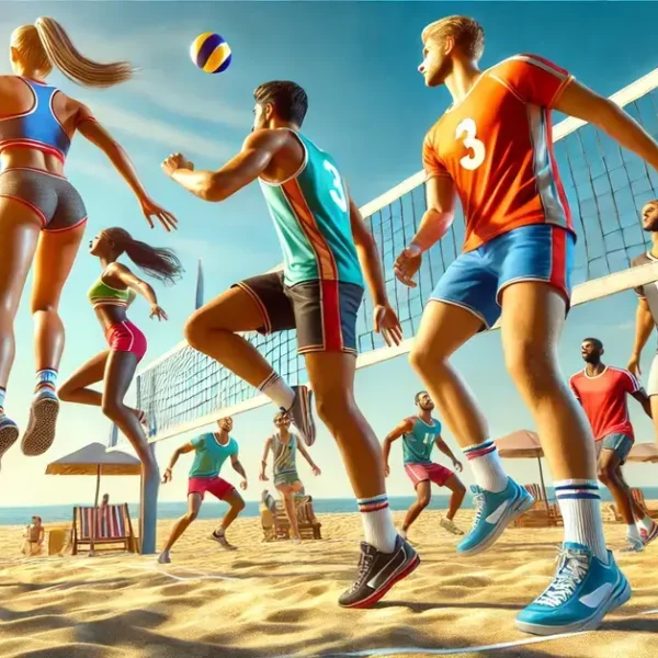 beach volleyball outfit