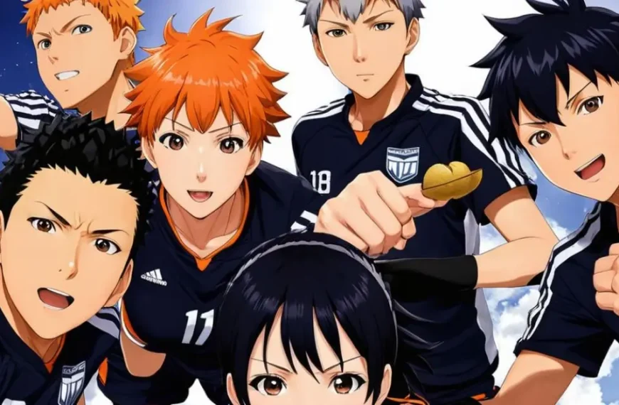 Latest Articles 21 Haikyuu Volleyball Wallpaper: Hinata and his team