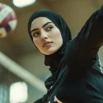 15+ Muslim Volleyball Outfits You Need for the Court! 3 female volleyball player wears muslim volleyball outfits